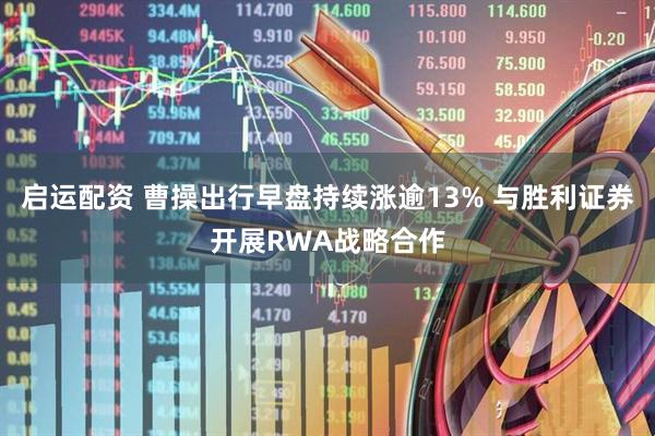 启运配资 曹操出行早盘持续涨逾13% 与胜利证券开展RWA战略合作